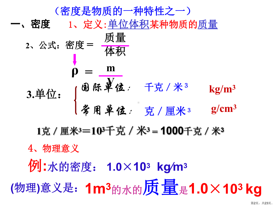 物质的密度计算题19版课件.ppt_第2页