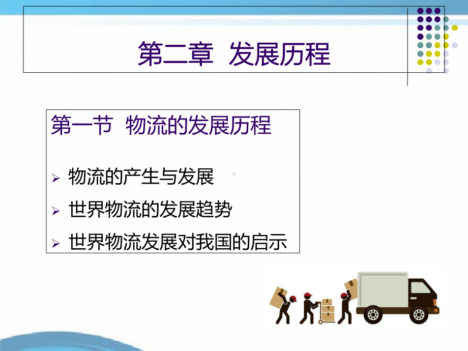 物流的发展历程课件.ppt_第1页