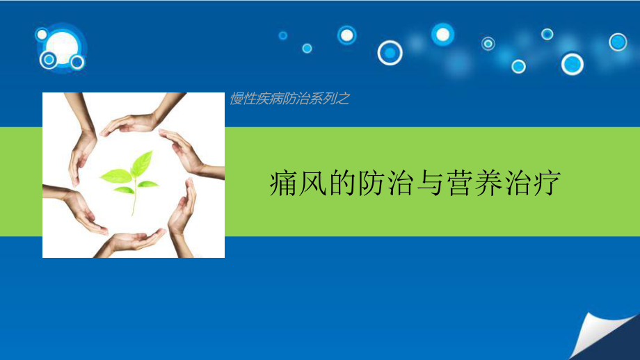 痛风的防治与营养治疗课件.ppt_第1页