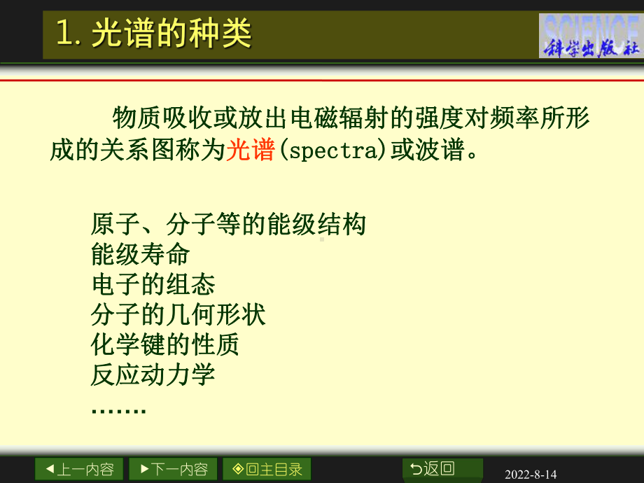 物理化学第12章光谱学简介课件.ppt_第3页