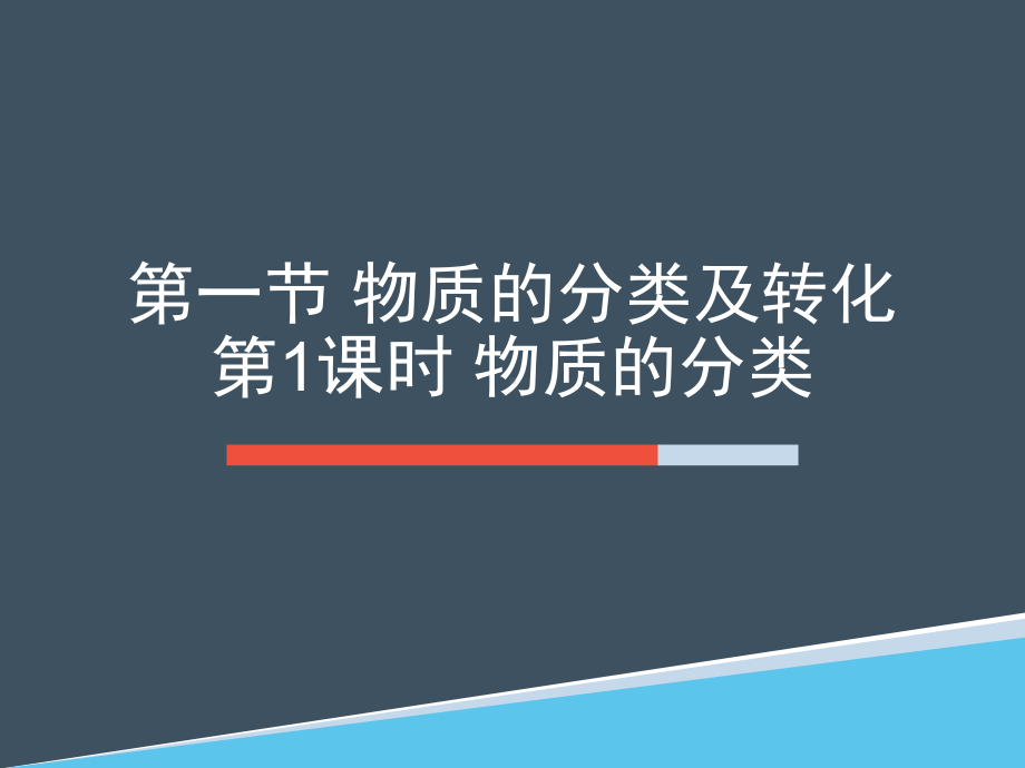 物质的分类及转化完美版推荐1课件.pptx_第1页