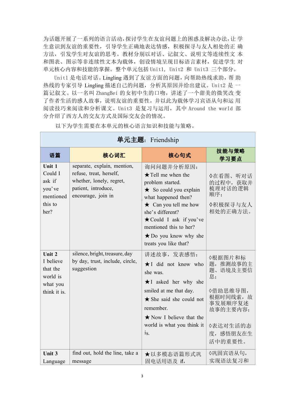 [信息技术2.0微能力]：中学八年级英语下（Module9 Friendship）-中小学作业设计大赛获奖优秀作品-《义务教育英语课程标准（2022年版）》.pdf_第3页