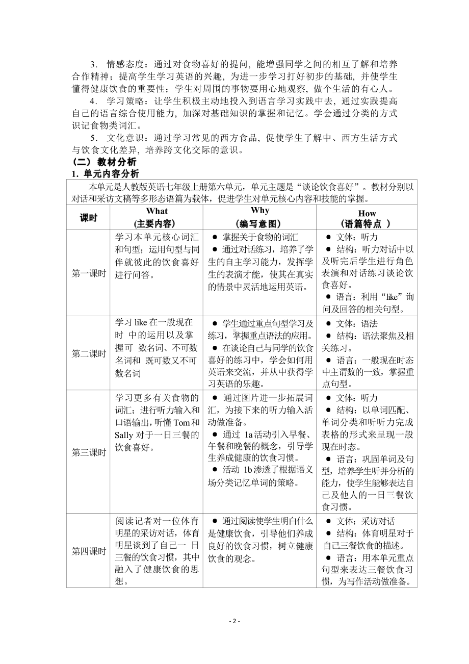 [信息技术2.0微能力]：中学七年级英语上（第六单元）Section A 1a-2d-中小学作业设计大赛获奖优秀作品-《义务教育英语课程标准（2022年版）》.pdf_第3页