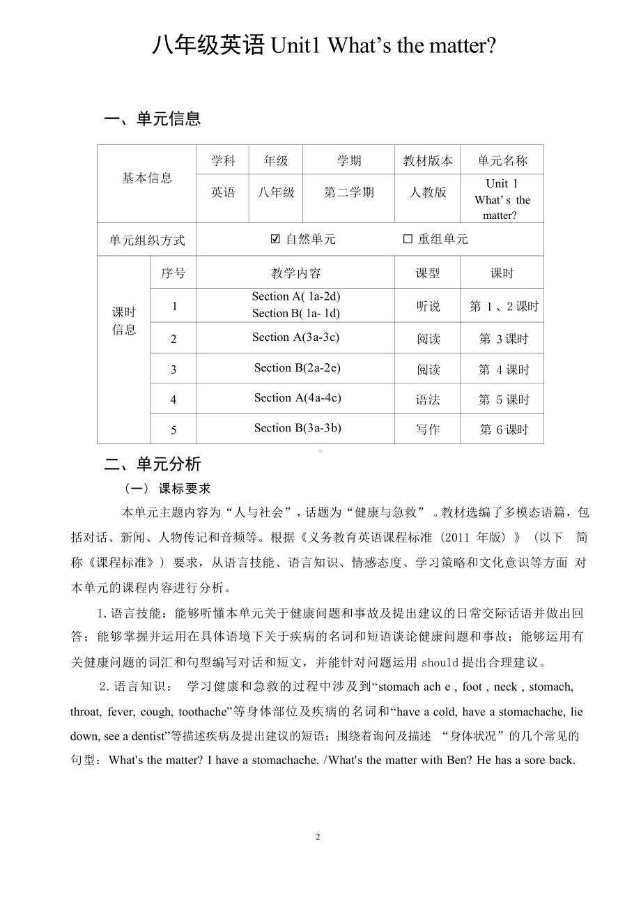 [信息技术2.0微能力]：中学八年级英语下（第一单元）-中小学作业设计大赛获奖优秀作品[模板]-《义务教育英语课程标准（2022年版）》.pdf_第2页