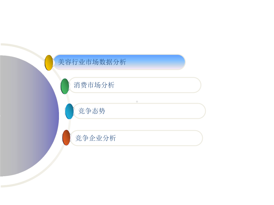 美容行业营销分析报告课件.pptx_第1页