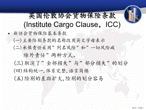 英国伦敦保险协会条款.课件.ppt