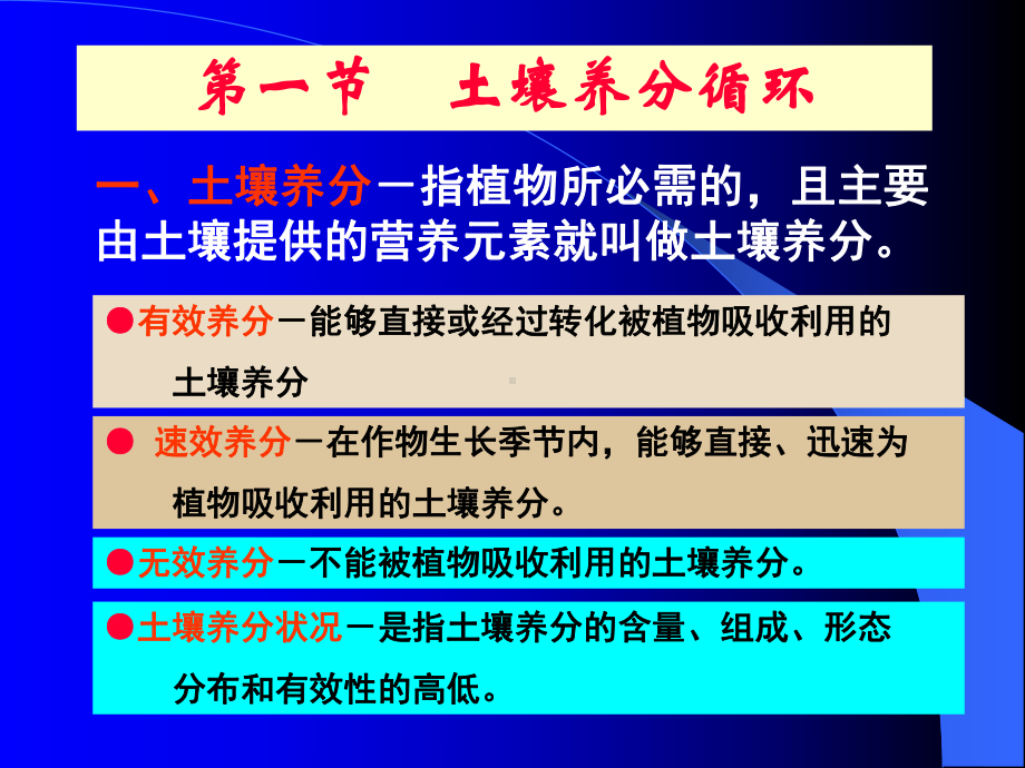 土壤养分循环大学精品课程课件.pptx_第2页