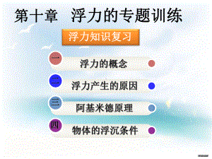 浮力的专题训练课件.ppt