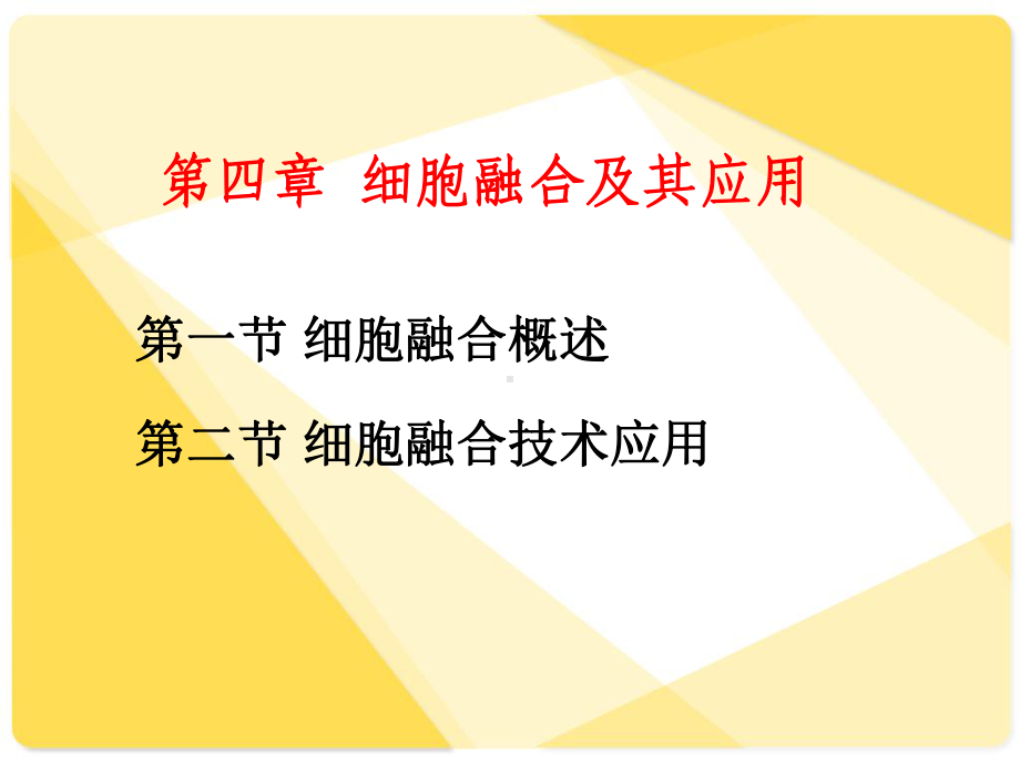 细胞融合及其应用课件.ppt_第1页