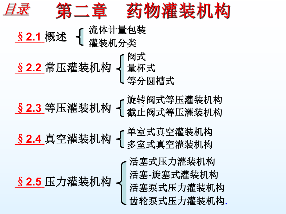 第二部分药物灌装机构48张幻灯片.ppt_第1页