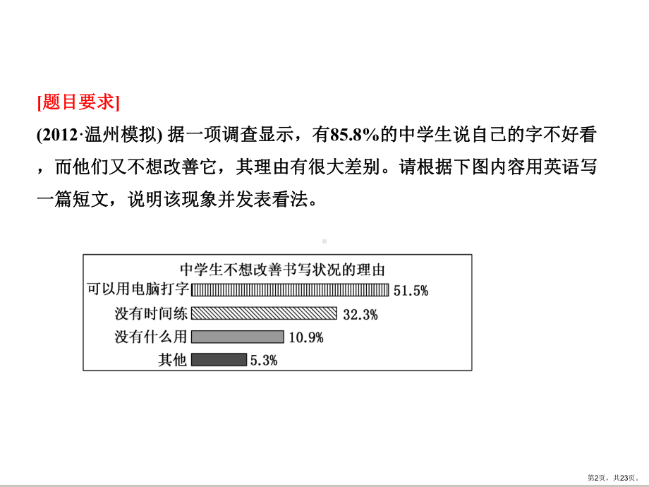 英语写作第十九讲图表作文课件.ppt_第2页