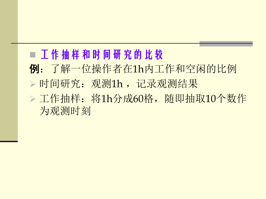 工作抽样与预定时间标准课件.ppt_第3页