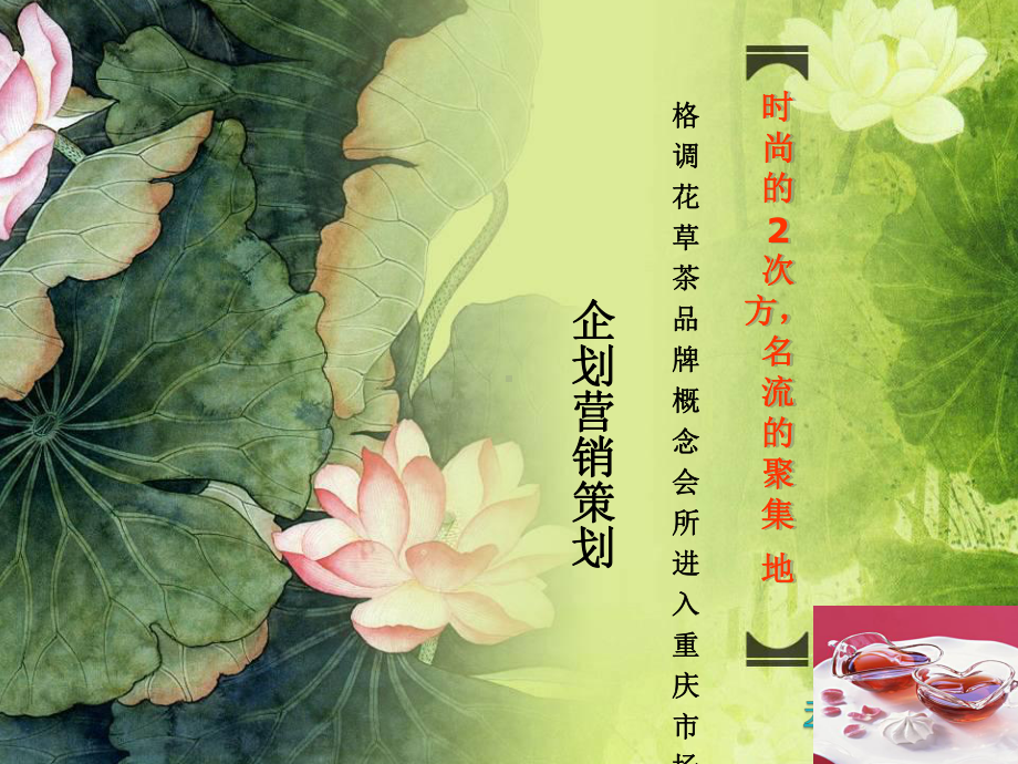 花草茶形象店品牌营销策划书课件.ppt_第1页