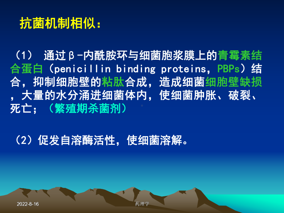 药理学课件第二十八章β-内酰胺类抗生素PPT课件.ppt_第3页