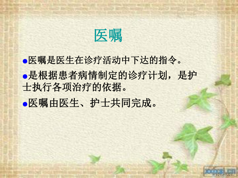 规范执行医嘱讲解课件.ppt_第2页