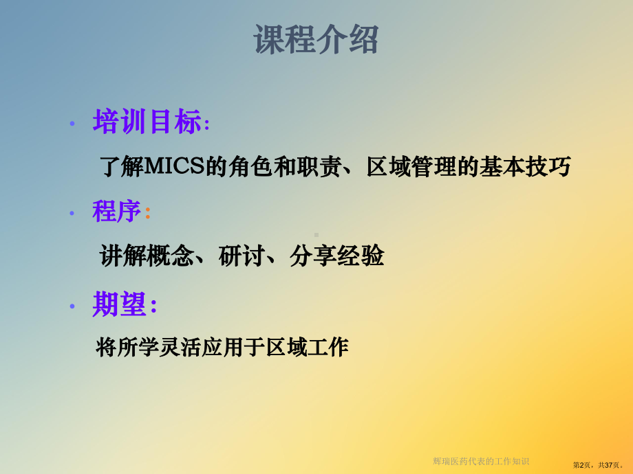 辉瑞医药代表的工作知识课件.ppt_第2页