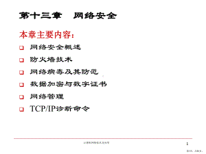 计算机网络技术及应用13课件.ppt