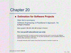 软件工程实践者的研究方法chapter20课件.pptx