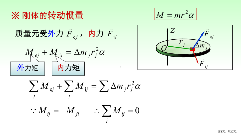 转动惯量转动定律大学物理课件.ppt_第3页