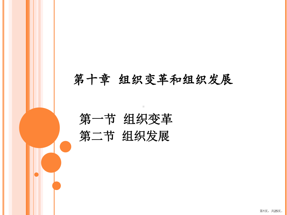 组织变革和组织发展讲解课件.ppt_第1页