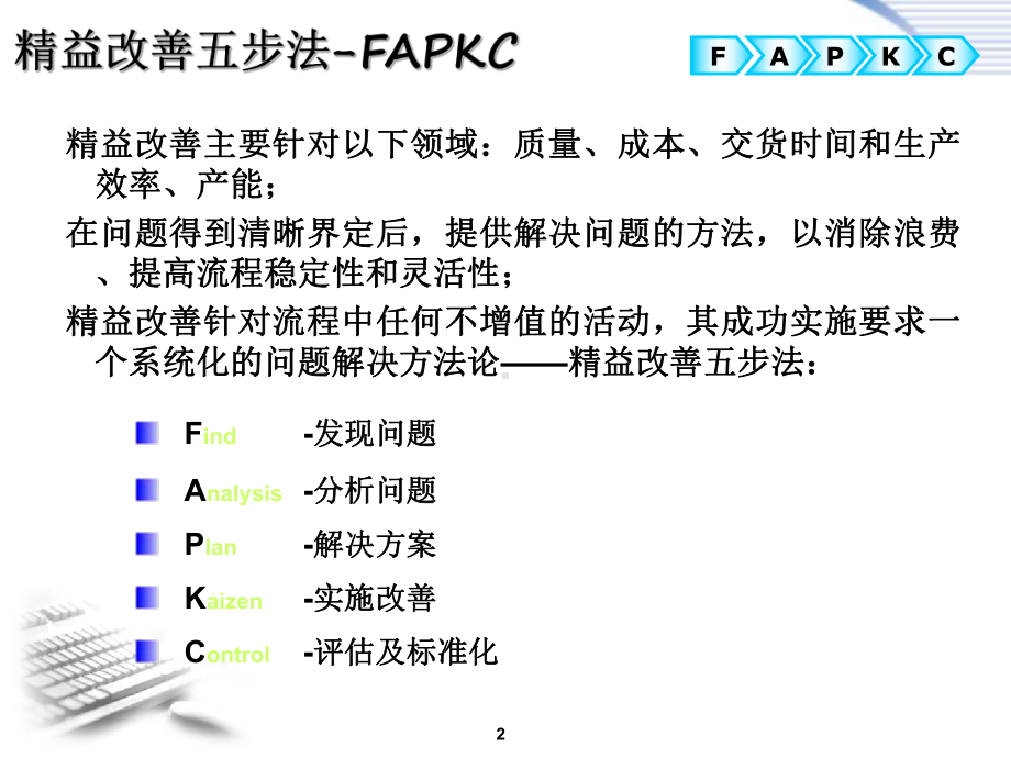 精益改善FAPKC报告模板(最原始)课件.ppt_第2页