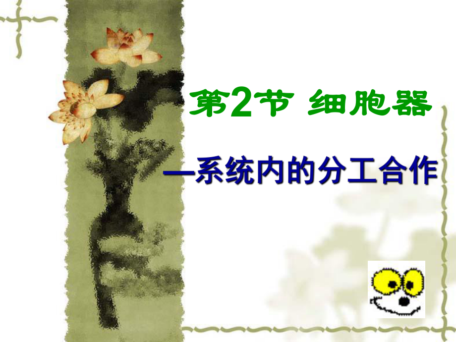 细胞器系统分工课件.ppt_第2页