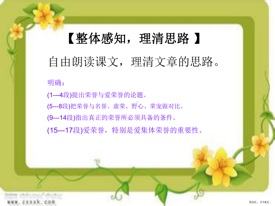 荣誉与爱荣誉1语文版课件.ppt_第3页