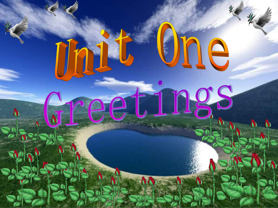 语文版中职英语(基础模块上册)Unit1《Greetings》课件.ppt_第1页