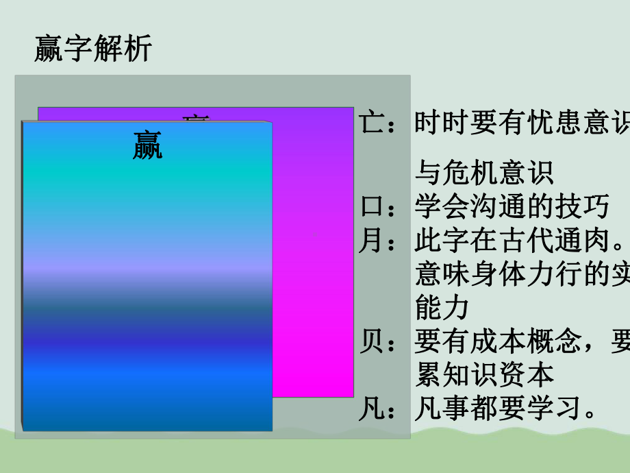 赢字拆解之危机意识教材PPT课件.ppt_第2页