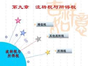 流转税与所得税(制作)课件.ppt