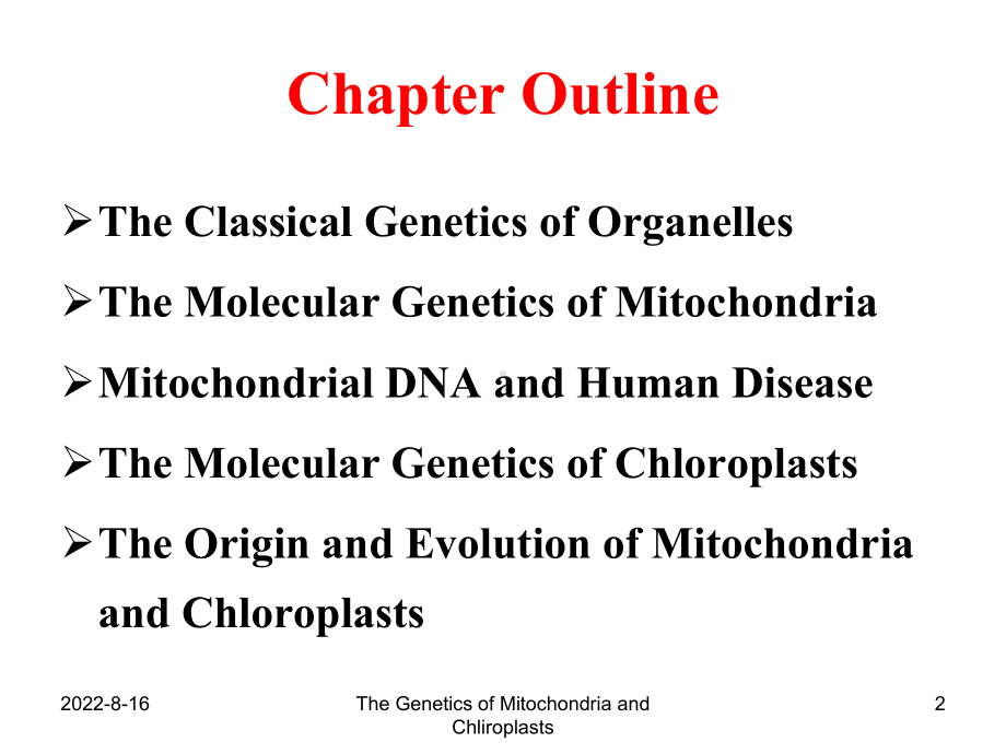 线粒体和叶绿体遗传课件.ppt_第2页