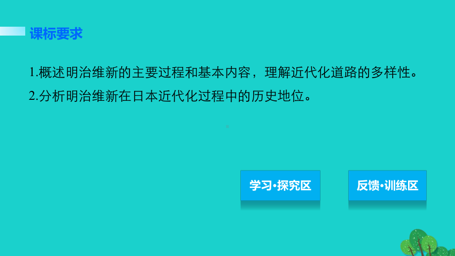 工业文明冲击下的改革学案17日本近代化的起航-明治维新(二)课件.ppt_第2页