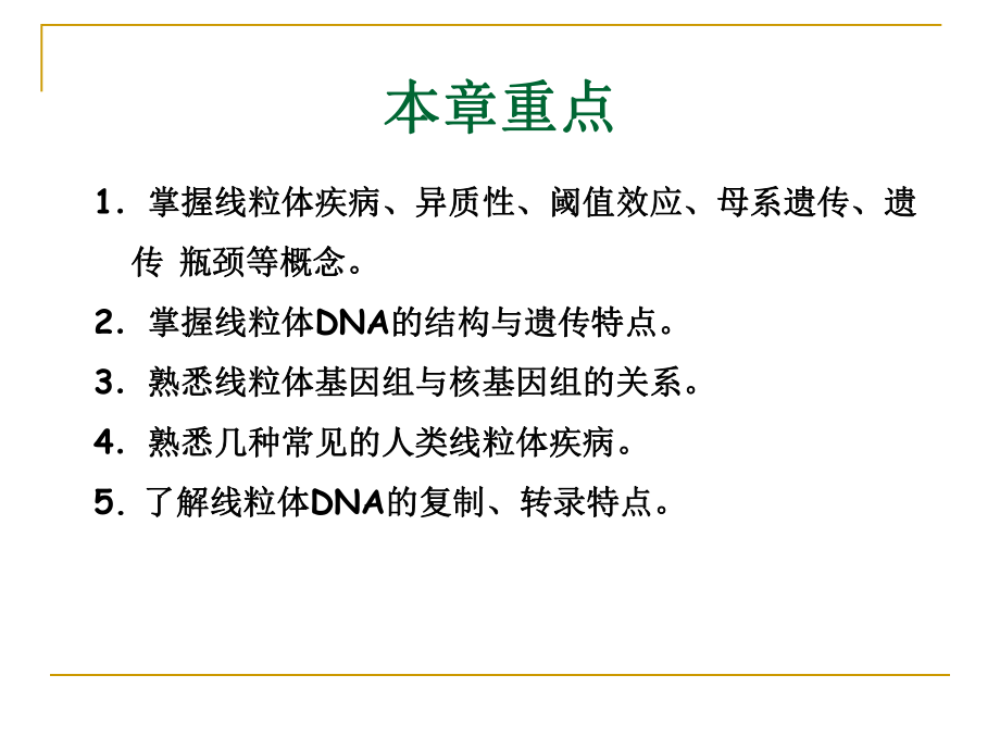 医学遗传学线粒体遗传病课件.ppt_第2页