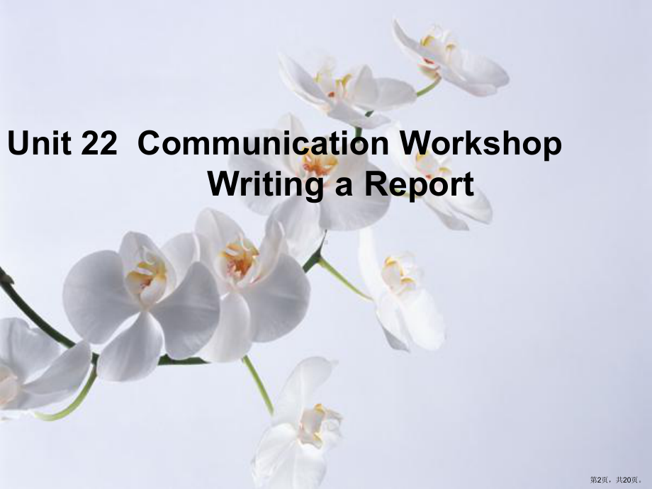 英语北师大版选修8Unit22CommunicationWorkshopWriting课件.ppt_第2页