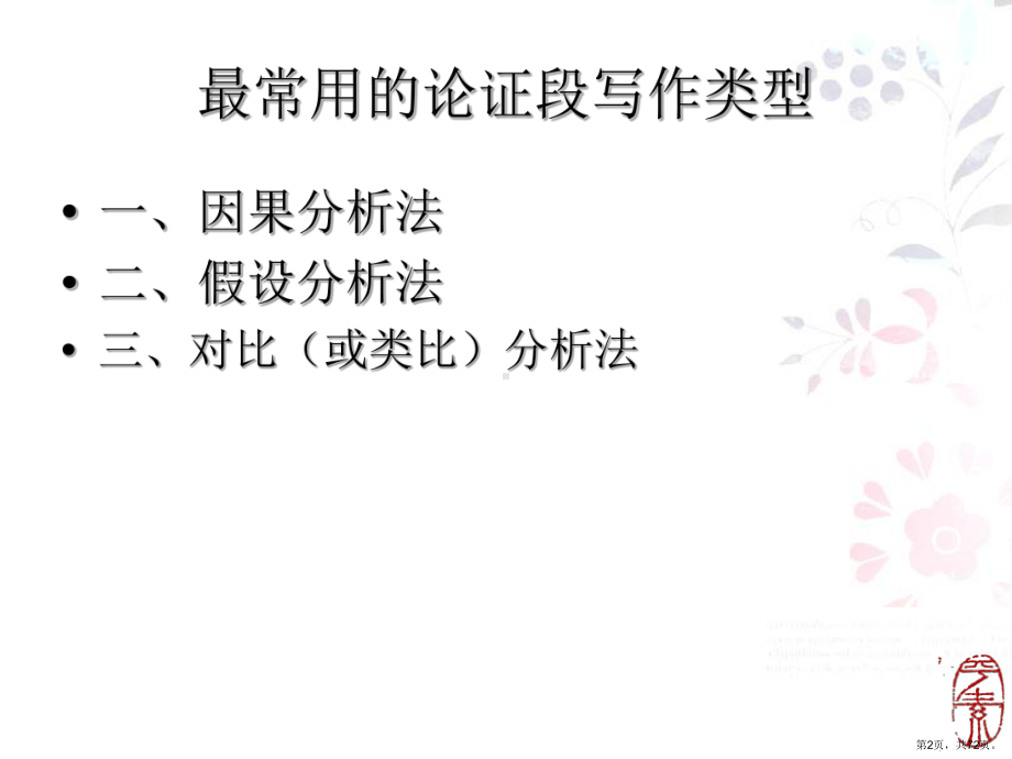 论证段写作指导讲解课件.ppt_第2页