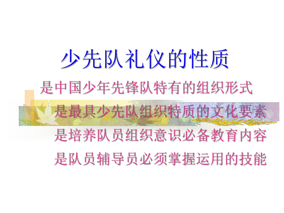 规范少先队礼仪(中队辅导员培训)课件.ppt_第3页