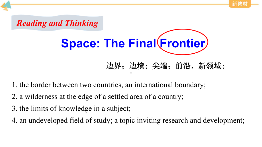 Unit 4Space Exploration Reading and Thinking -ppt课件-（2022）新人教版(2019新版)高中英语必修第三册.pptx_第3页