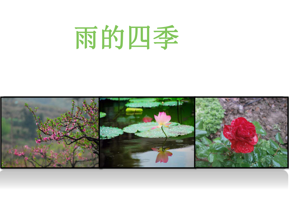 部编版七年级语文上册《雨的四季》课件（厦门公开课）.ppt_第1页