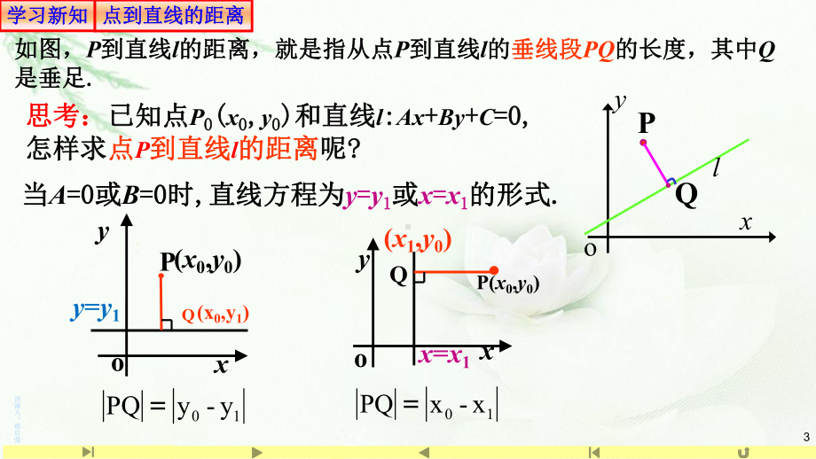 2.3.3点到直线的距离公式 课件-山东省teng州市第一中学人教A版（2019版）高中数学选择性必修一.pptx_第3页