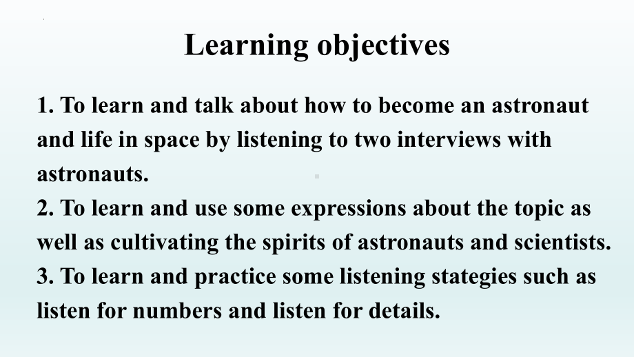 Unit 4 第一课时Listening and Speaking-ppt课件--（2022）新人教版(2019新版)高中英语必修第三册.pptx_第2页