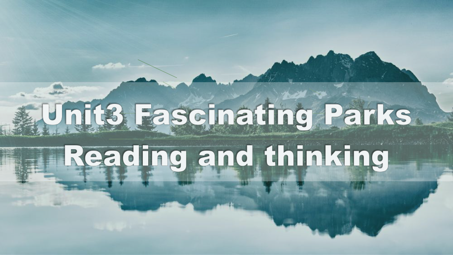 Unit3 Reading and thinking-ppt课件 -（2022）新人教版(2019新版)高中英语选择性必修第一册.pptx_第1页