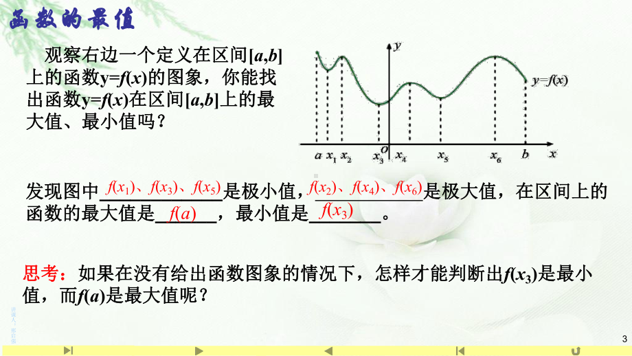 5.3.2函数的最值1 课件-山东省teng州市第一中学高中数学人教A版（2019）选择性必修第二册.pptx_第3页