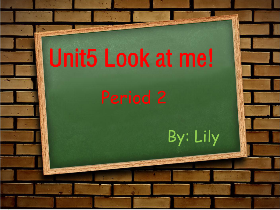 牛津译林英语三年级上册第五单元《Unit 5 Look at me!Story time》课件（公开课）.ppt_第1页