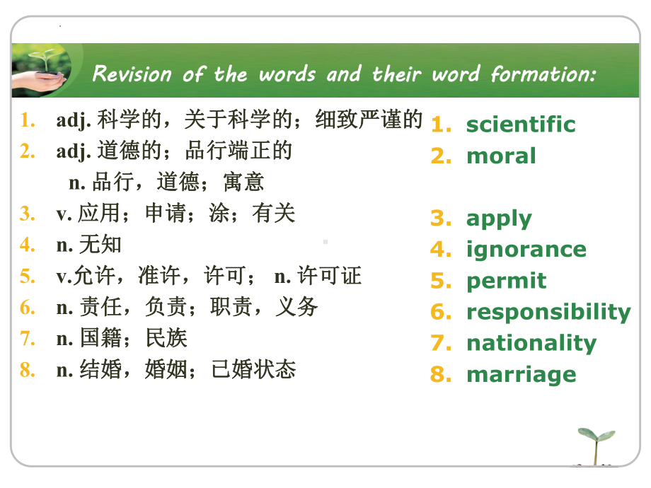 Unit 4 Scientists who changed the world Revision ppt课件-（2020版）新牛津译林版高中英语必修第三册.pptx_第2页