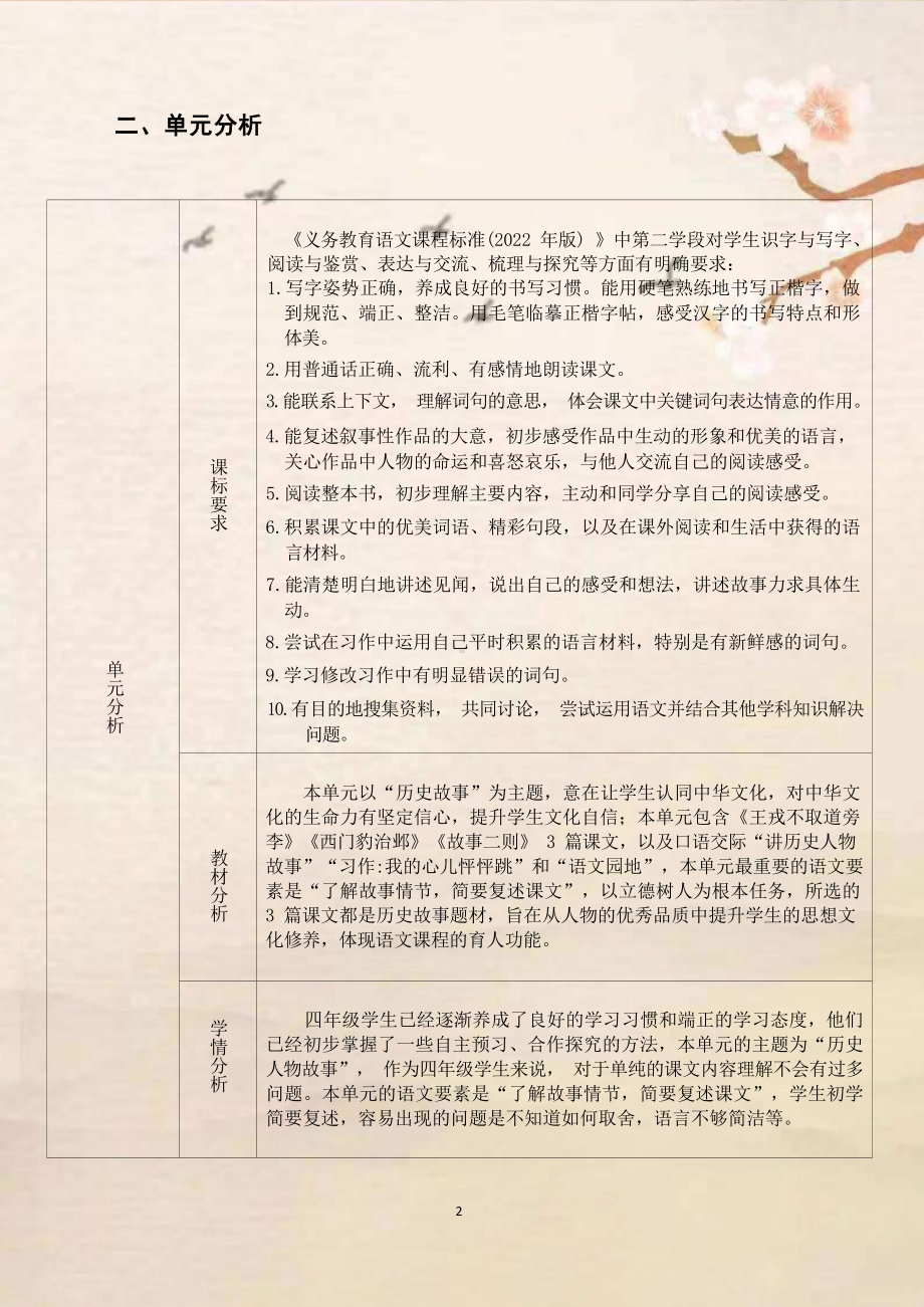 中小学作业设计大赛获奖优秀作品-《义务教育语文课程标准（2022年版）》-[信息技术2.0微能力]：小学四年级语文上（第八单元）范例四.docx_第3页