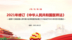 全文解读2022《医师法》PPT 2022《医师法》专题学习PPT.ppt