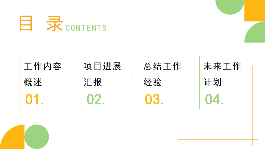 2022黄绿色简约风部门工作总结PPT通用模板.pptx_第2页