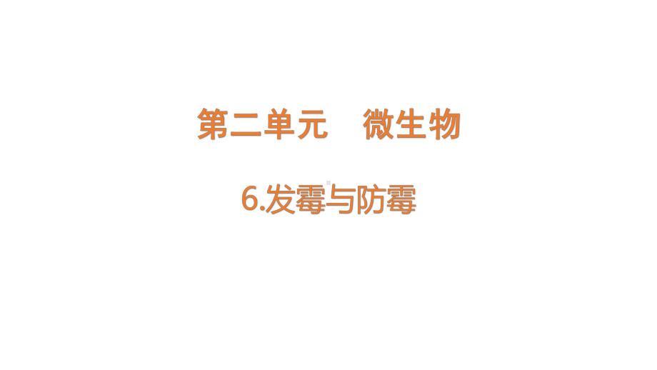 2.6.发霉与防霉（含练习）ppt课件 (共11张PPT)-2022新青岛版（六三制）六年级上册《科学》.pptx_第1页