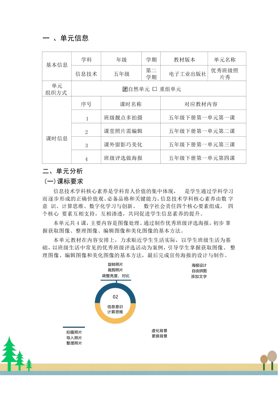 [信息技术2.0微能力]：小学五年级信息技术下（第一单元）班级靓点多拍摄-中小学作业设计大赛获奖优秀作品[模板]-《义务教育信息技术课程标准（2022年版）》.pdf_第2页