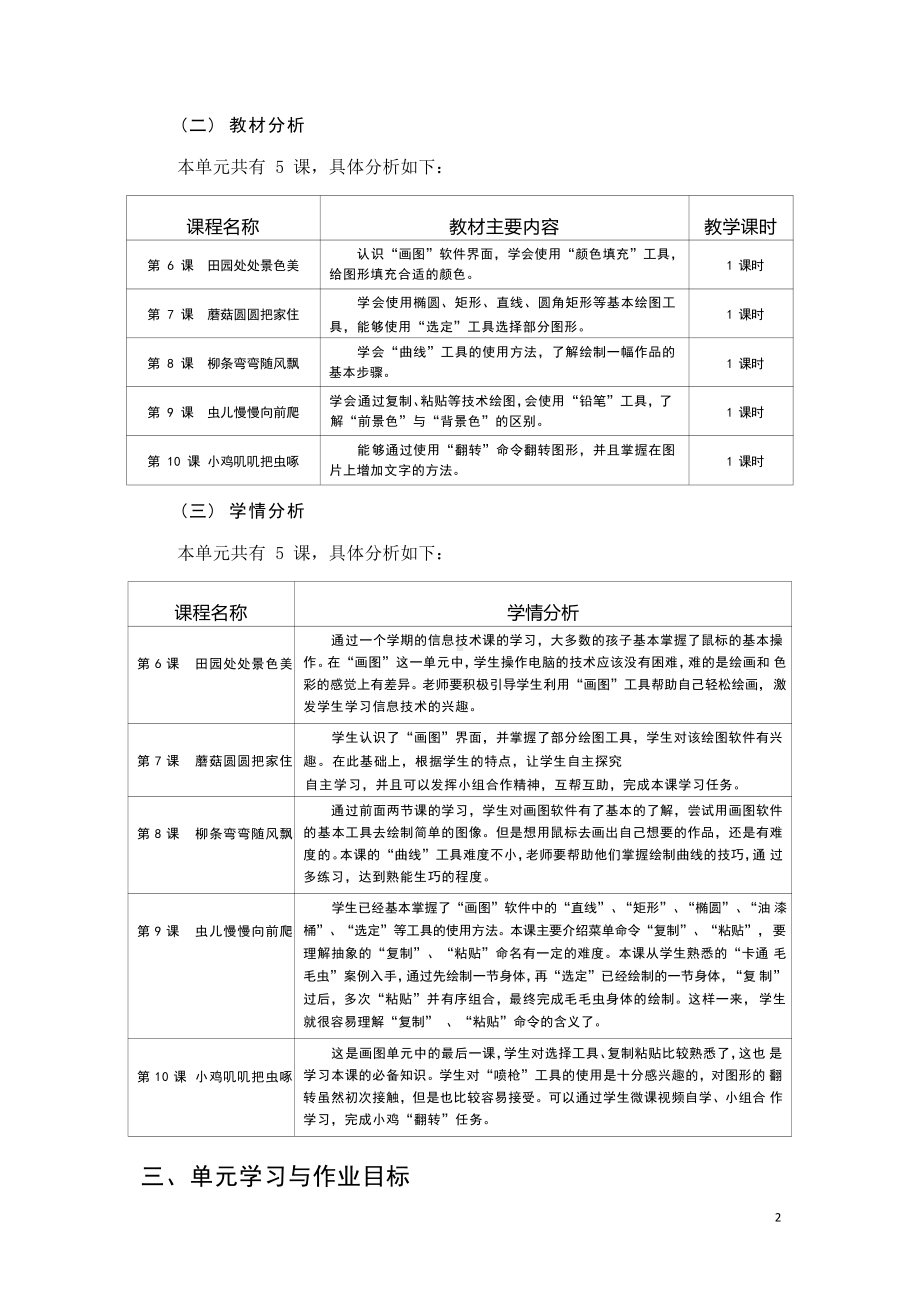 [信息技术2.0微能力]：小学三年级信息技术下（第二单元）田园处处景色美-中小学作业设计大赛获奖优秀作品[模板]-《义务教育信息技术课程标准（2022年版）》.pdf_第3页